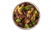  Spicy Beef with Mushroom 