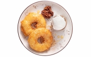 Fried Pineapple with Cinnamon