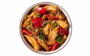 Crispy Sea Bass with Ginger