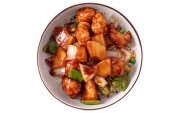 Vegetables Rice / Sweet & Sour Chicken