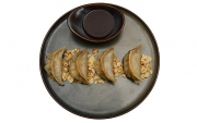 Muzlu ve Fındık Kremalı Gyoza