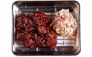  Korean Fried Chicken with Spicy Sauce 