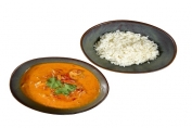 Coconut Red Curry Shrimp / Steamed Rice